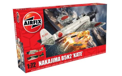 Airfix 1:72 Nakajima B5N2 'Kate' repülő makett