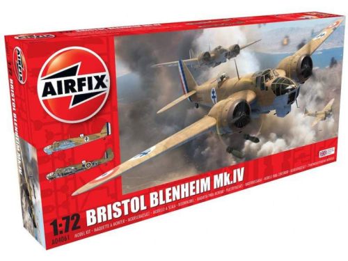 Airfix 1:72 Bristol Blenheim MkIV Bomber repülőgép makett