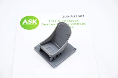 ASK 1:32 A-20 Havoc - Seat early type 3D print without seat belts