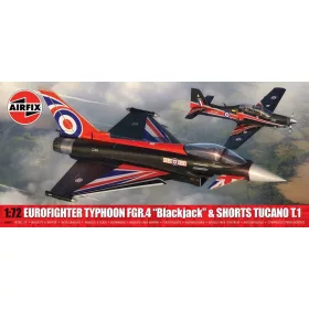   Airfix 1:72 Twin Pack - Eurofighter Typhoon FGR.4 (Blackjack) + Shorts Tucano T.1