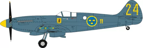 Airfix 1:72 Swedish Air Force 100th Anniversary Set