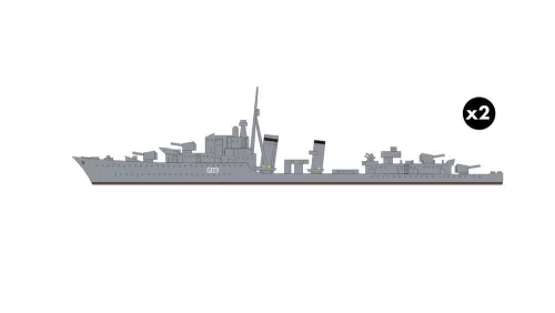 Airfix 1:1200 Sink The Bismarck! Gift Set
