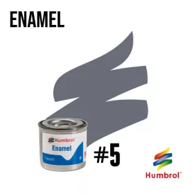 Humbrol Humbrol 005 Dunkelgrau, Glänzend 14 ml
