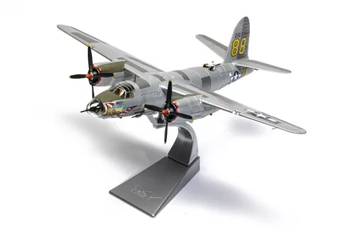 Corgi 1:72 Martin B-26C-45-MO Marauder, 42-107752 / BN 88 ‘Miss Arkansas’, Flown by Lt Leo A Lampman, 444th Bombardment Squadron , 320th Bombardment Group, USAAF 12th Air Force, Decimomannu Airfield, 