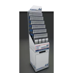 Albion Alloys Display Stand