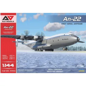 A&A Models 1:144 An-22 (1st serial airframe)