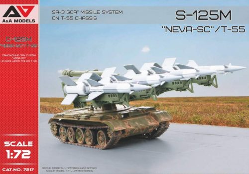 A&A Models SA-3 ”GOA” missile system on T-55 chassis