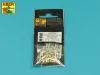 Aber Models 1:16 German Stielhandgranate 24 –set of 15 pcs. All metal parts