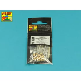   Aber Models 1:16 German Stielhandgranate 24 –set of 15 pcs. All metal parts