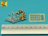 Aber Models 1:16 German Stielhandgranate 24 –set of 15 pcs. All metal parts