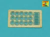 Aber Models 1:16 German Stielhandgranate 24 –set of 15 pcs. All metal parts