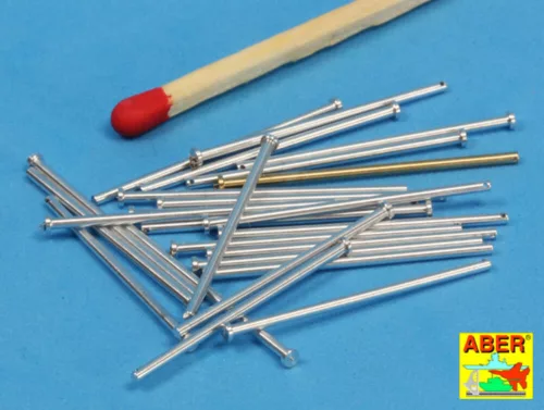 Aber Models 1:16 Panzer IV track link pins x 25 pcs.