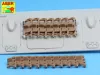 Aber Models 1:16 Panzer IV track link pins x 25 pcs.