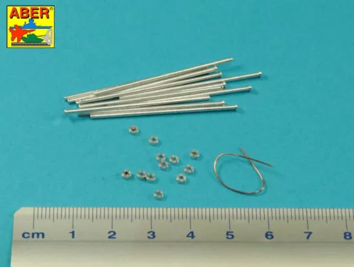 Aber Models 1:16 Panther spare track link pins x 12 pcs.