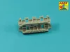 Aber Models 1:16 Panther spare track link pins x 12 pcs.