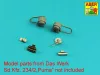 Aber Models 1:16 German Accessories for Horn, Notek, Front, Tail & Convoy Lights