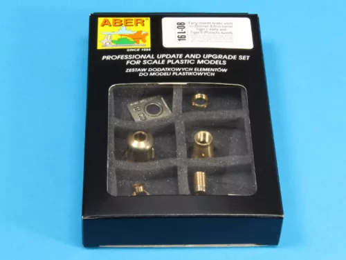 Aber Models 1:16 Early muzzle brake used on German 8,8zm barrel Tiger I-early and Tiger II