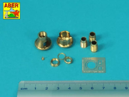 Aber Models 1:35 Final muzzle brake to barrels in Pz.IVH; Stug.IIIG or PaK 40