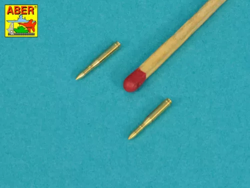 Aber Models 1:16 2-cm ammo x 30 pcs. for German Guns: Flak30/38 & KwK 30/38