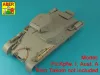 Aber Models 1:16 Pz.Kpfw. I, Ausf.A/B (Sd.Kfz. 101) Tool & Equipment holders