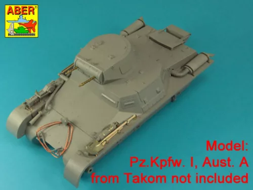 Aber Models 1:16 Pz.Kpfw. I, Ausf.A/B (Sd.Kfz. 101) Tool & Equipment holders