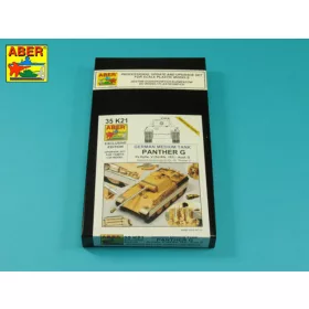   Aber Models 1:35 Pz.Kpfw. V Ausf.G (i.Kfz.171) Panter (Tamiya)