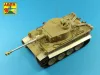 Aber Models 1:35 Pz.Kpfw. VI Ausf.E ( i.Kfz.181) Tiger I - s.PzAbt. 501 in Tunisia