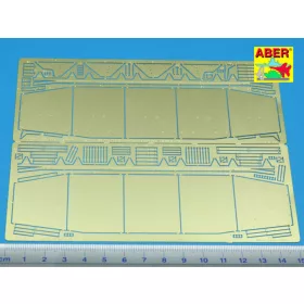 Aber Models 1:35 Side skirts for PzKpfw IV (H,J) Brummbar