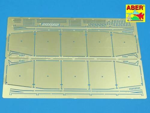 Aber Models 1:35 Side skirts for PzKpfw IV (G), Brummbar (Early)