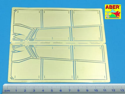Aber Models 1:35 Side skirts for Jagdtiger