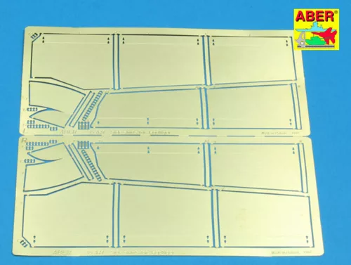 Aber Models 1:35 Side skirts for Jagdtiger