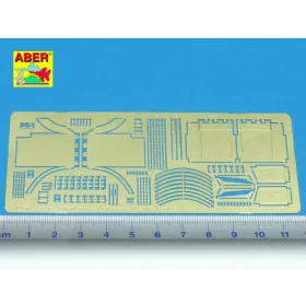   Aber Models 1:35 Front and back fenders for King Tiger & Jagdtiger