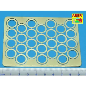   Aber Models 1:35 Rings between road wheels for Pz.III and Stug.III