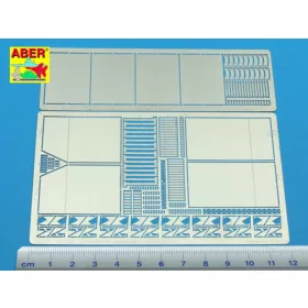 Aber Models 1:35 Side skirts for Jagdpanzer IV (V)