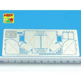 Aber Models 1:35 Rear boxes for Panther tanks & Jagdpanther