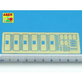   Aber Models 1:35 Side stowage bins doors for Sd.Kfz. 251. Ausf D & Sd.Kfz. 251