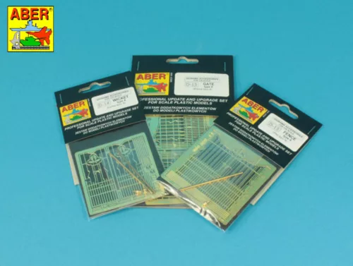 Aber Models 1:35 Residence Fence Elements - type A