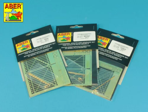 Aber Models 1:35 Residence Fence Elements - type C