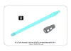 Aber Models 1:35 Russian 122mm D-25T tank barrel for IS-3, with 3D Muzzle brake