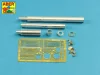 Aber Models 1:35 125mm 2A46M-4 Barrel for Russian Tank T-80U; T-80UM; T-80UD & Ukrainian T-84