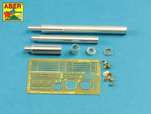 Aber Models 1:35 125mm 2A46M-4 Barrel for Russian Tank T-80U; T-80UM; T-80UD & Ukrainian T-84