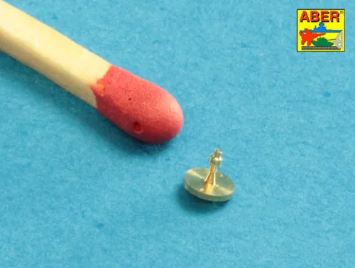 Aber Models 1:35 125mm 2A46M-4 Barrel for Russian Tank T-80U; T-80UM; T-80UD & Ukrainian T-84