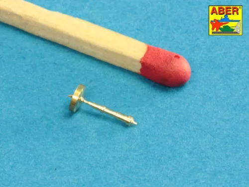 Aber Models 1:35 Barrels for British WWI Tank Mk.I Male - 6 pdr. gun x 2 & 8mm Hotchkiss m.1909 x 3