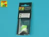 Aber Models 1:35 90 mm M-36 tank barrel T-shaped Muzzle Brake without mantlet cover for U.S. M47 and M48A3 Patton