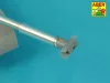 Aber Models 1:35 90 mm M-36 tank barrel T-shaped Muzzle Brake without mantlet cover for U.S. M47 and M48A3 Patton