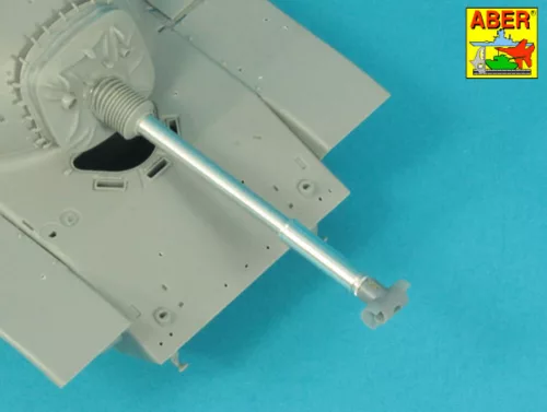 Aber Models 1:35 90 mm M-36 tank barrel T-shaped Muzzle Brake without mantlet cover for U.S. M47 and M48A3 Patton