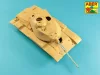 Aber Models 1:35 Barrel to U.S. M85 cal .50 heavy machine gun used on M60, M728, LVTP7
