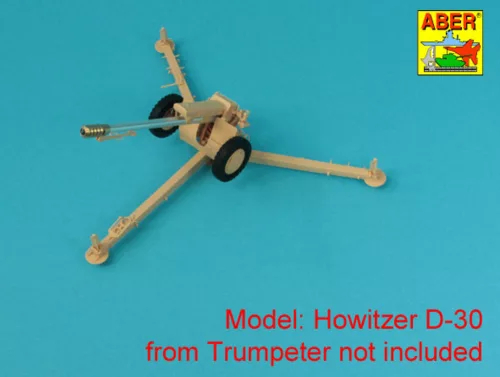 Aber Models 1:35 122mm Barrel for Soviet Howitzer D-30 used also on Syrian T-34