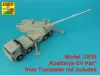Aber Models 1:35 152mm 2A88 barrel to Russian 2S35-1 SPH MSTA-S Koalitsiya-SV