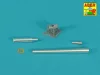 Aber Models 1:35 90 mm barrel Y-Shaped Muzzel Brake without mantlet for M47